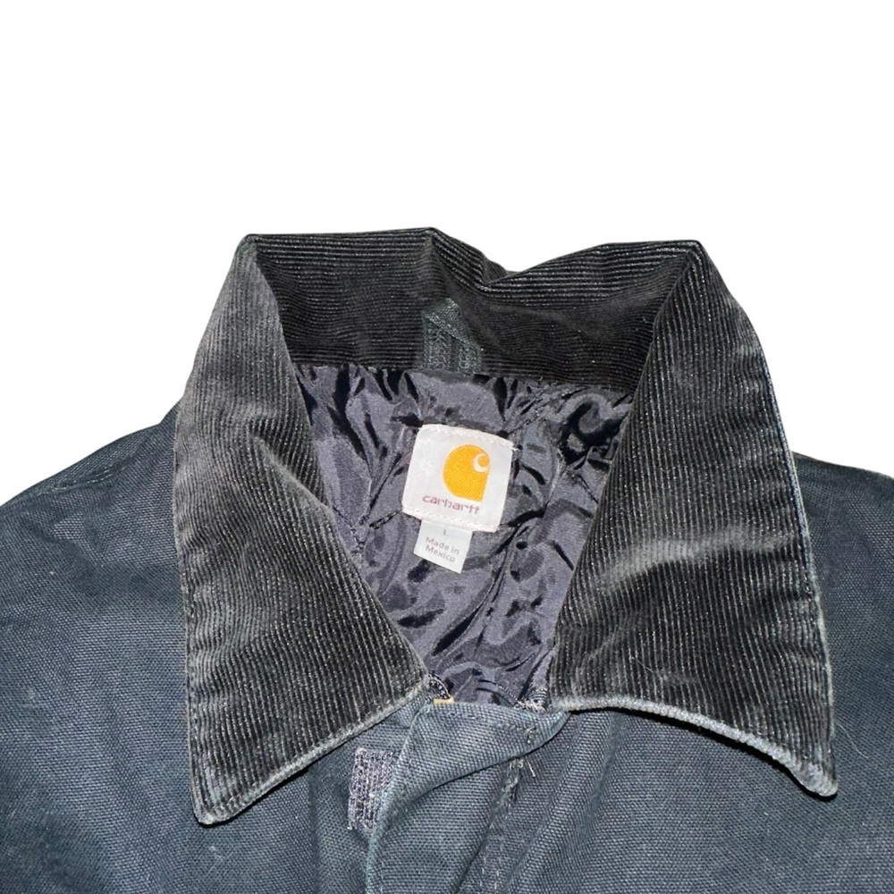 Carhartt LOOSE FIT FIRM DUCK INSULATED TRADITIONAL COAT Size 48 Blk - Picture 4 of 4